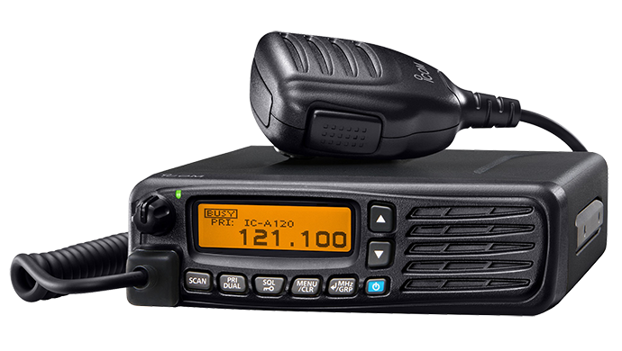 RADIO AERONAUTICA ICOM IC-A120E – FISSO O VEICOLARE VHF/AM