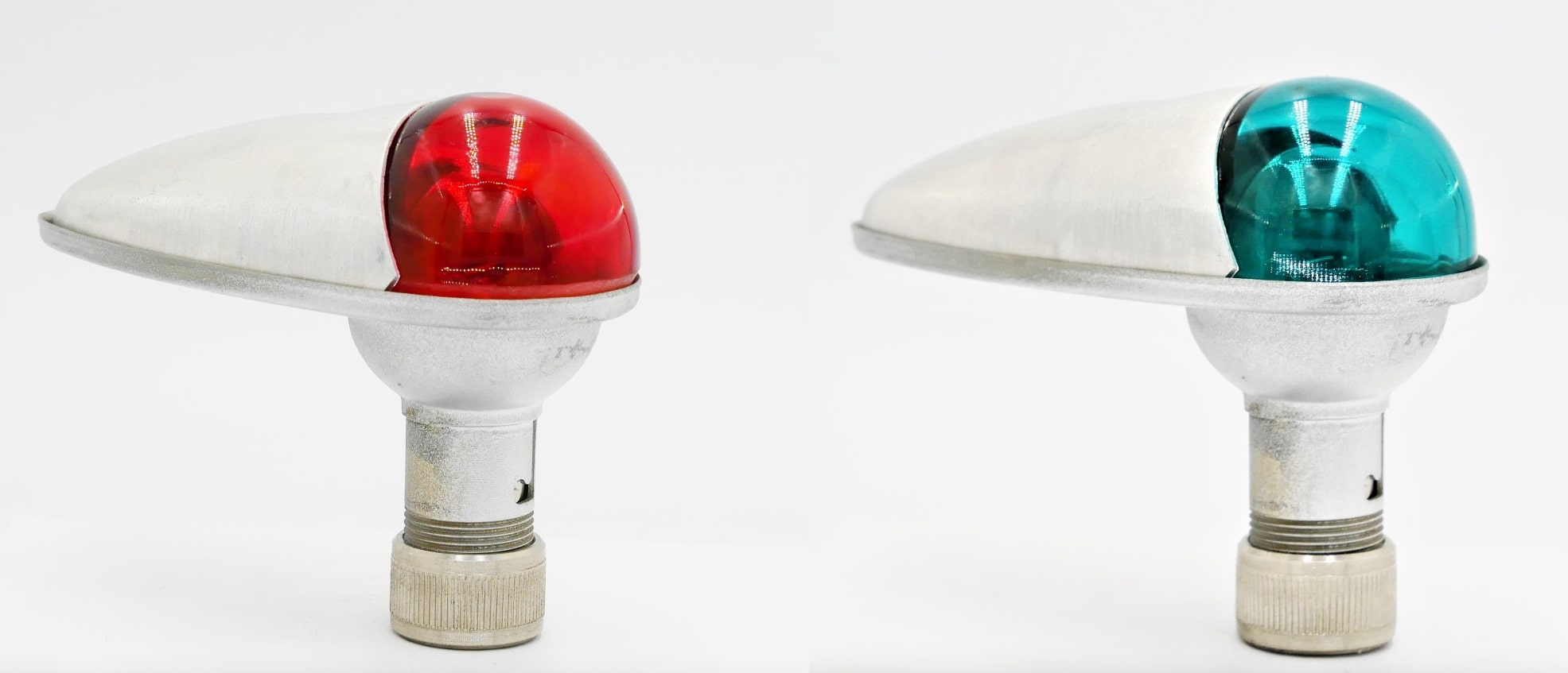 CLASSIC NAVIGATION LIGHTS WITH COLORED CAPS
