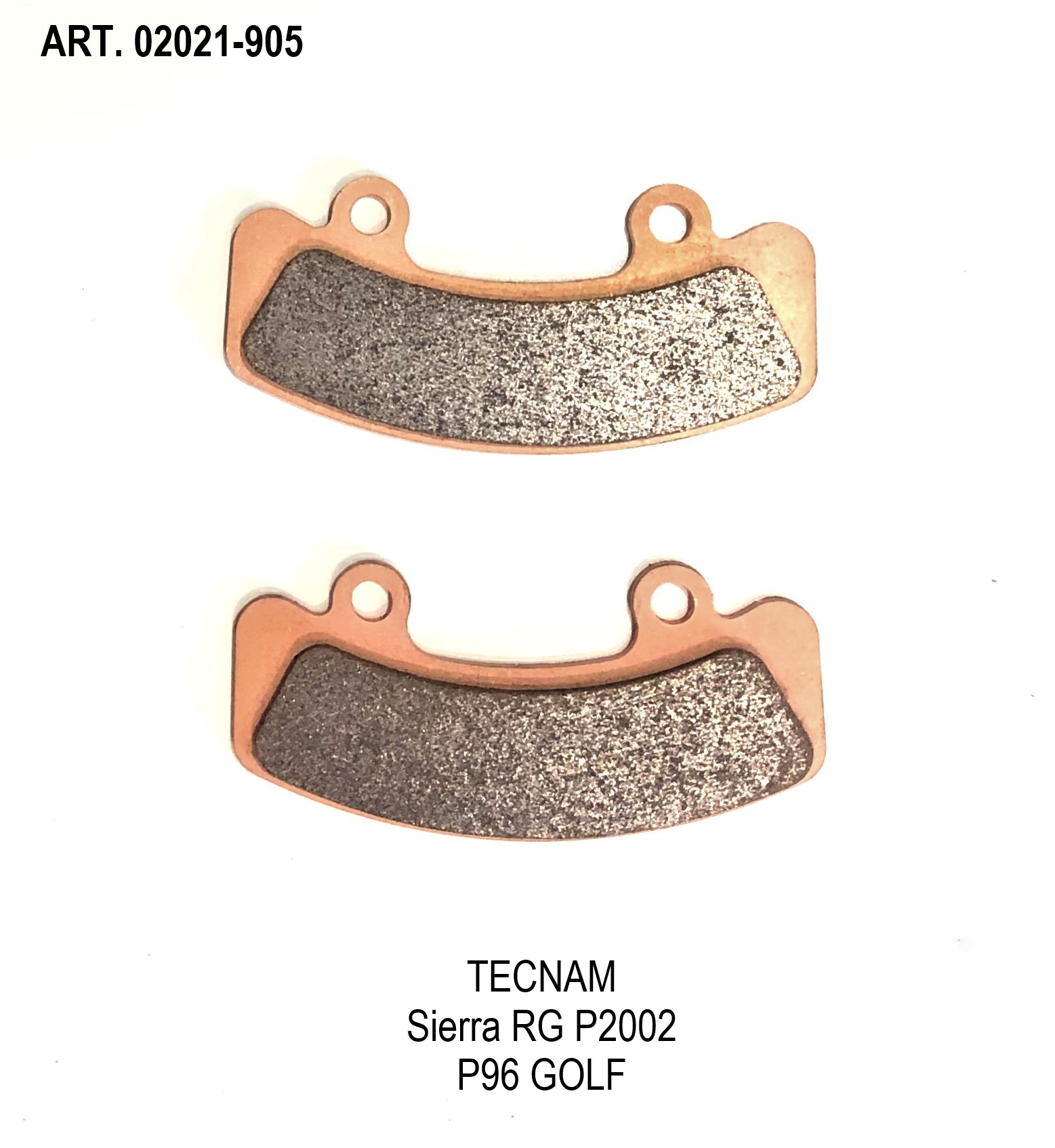 COPPIA PASTIGLIE PER TECNAM SIERRA,P92,P96, IMP. MARC-INGEGNO