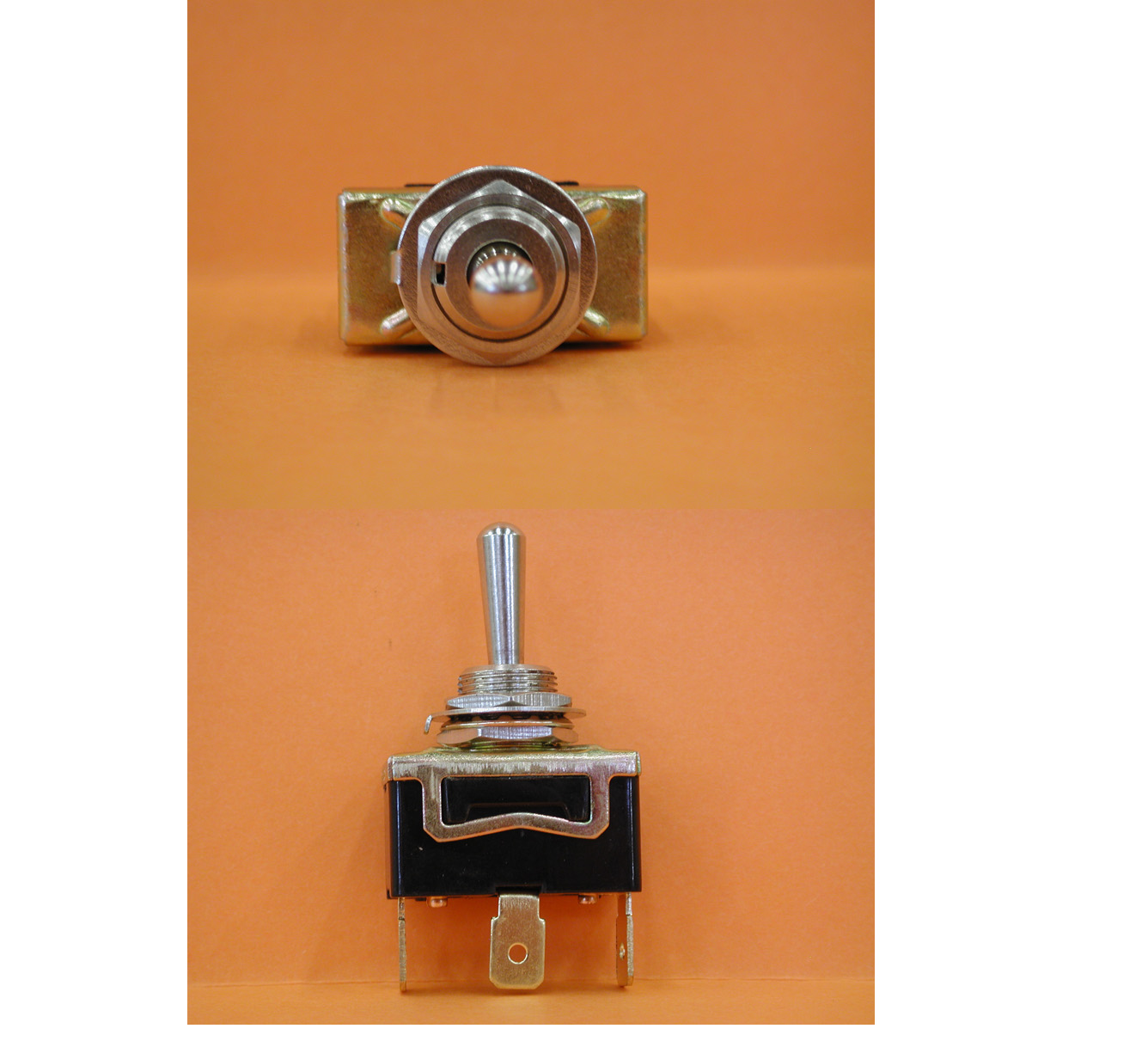 DEVIATORE UNIPOLARE STABILE 0 CENTRALE 10A CONTATTI A FASTON