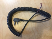 SPIRAL CABLE WITH DOUBLE CONNECTOR ICOM IC-A6/IC-A24  TYPE