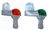 RED AND GREEN LED NAVIGATION LIGHT + CLASSIC STROBE