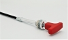 POMELLO PUSH-PULL ROSSO PER COMANDI VARI