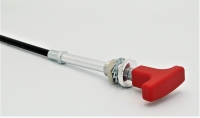 POMELLO PUSH-PULL ROSSO PER COMANDI VARI