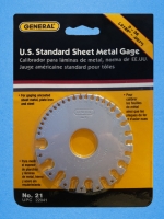 WIRE AND SHEET METAL GAUGES