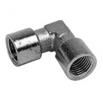  90° JUNCTION CONICAL THREAD 1/4" FEMALE FEMALE 