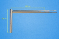 WINTER PITOT TUBE WITH COAXIAL STATIC TUBE 90°