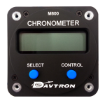  DAVTRON DIGITAL CHRONOMETER MODEL 800 