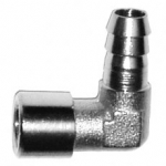  90° JUNCTION FEMALE CYLINDRICAL THREAD WITH HOSE-JUNCTION 